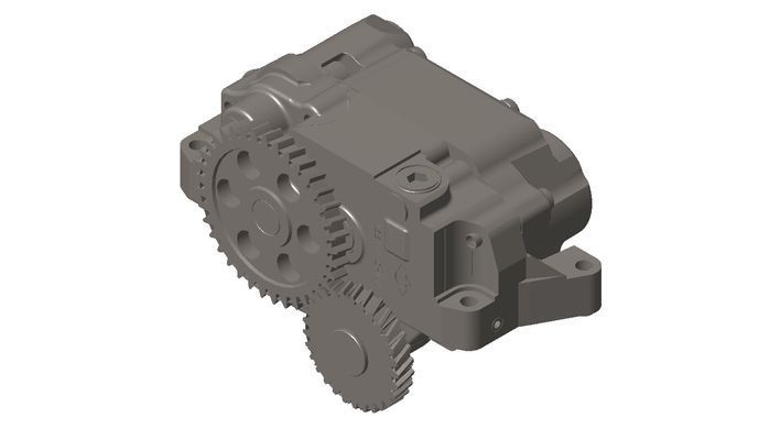 4374075 Cummins Мастильний масляний насос